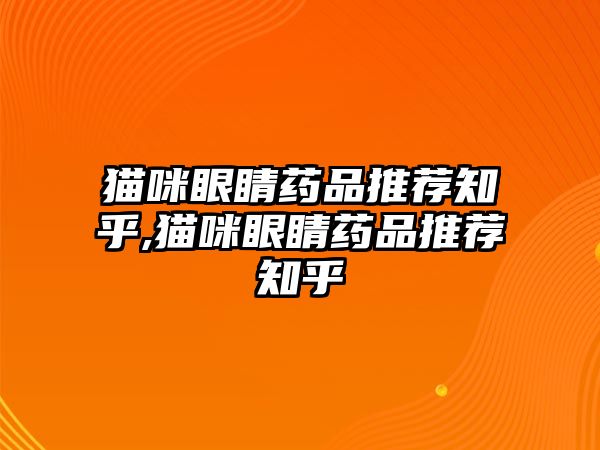 貓咪眼睛藥品推薦知乎,貓咪眼睛藥品推薦知乎