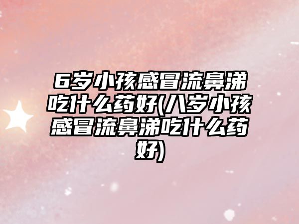 6歲小孩感冒流鼻涕吃什么藥好(八歲小孩感冒流鼻涕吃什么藥好)