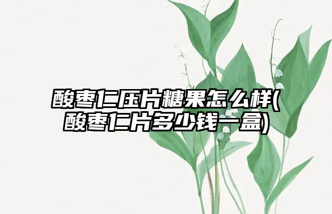 酸棗仁壓片糖果怎么樣(酸棗仁片多少錢一盒)